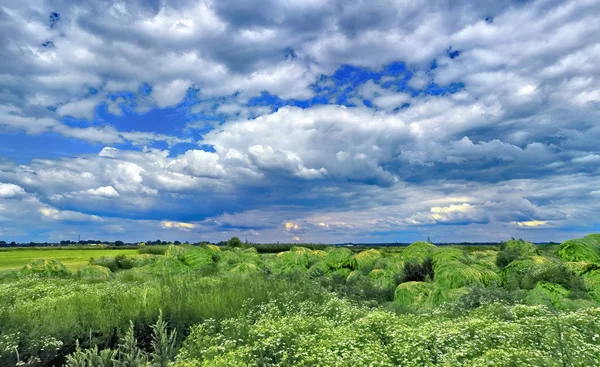 Hermoso paisaje en el sur de Polonia — Foto de Stock