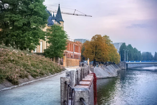 Dominsel in Breslau, Polen — Stockfoto