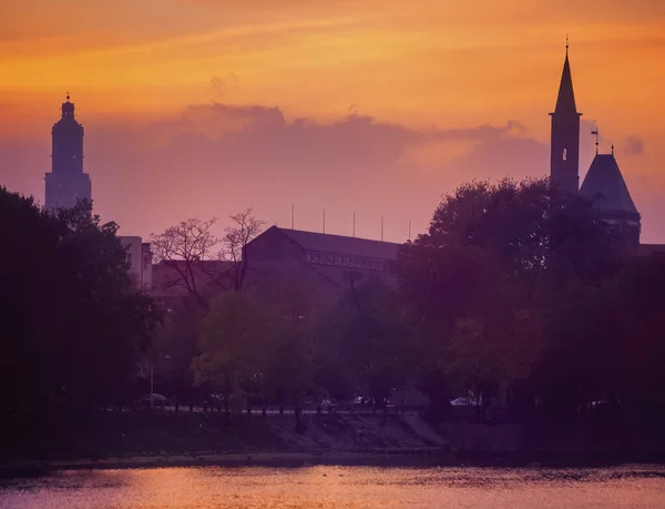 Kathedraal eiland in Wroclaw, Polen — Stockfoto