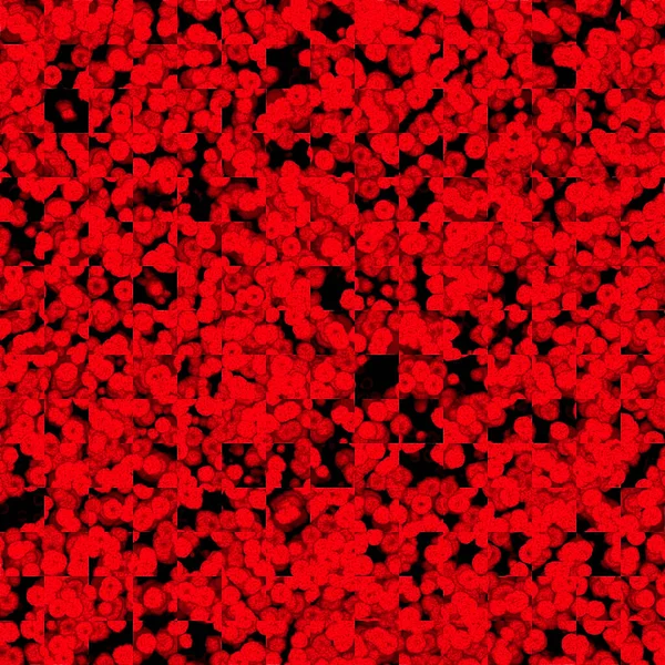 Mänskliga blodkroppar sömlös 3D-rendering — Stockfoto