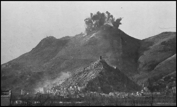 Batalla Monte Cassino 1944Batalla Monte Cassino 1944 — Foto de Stock