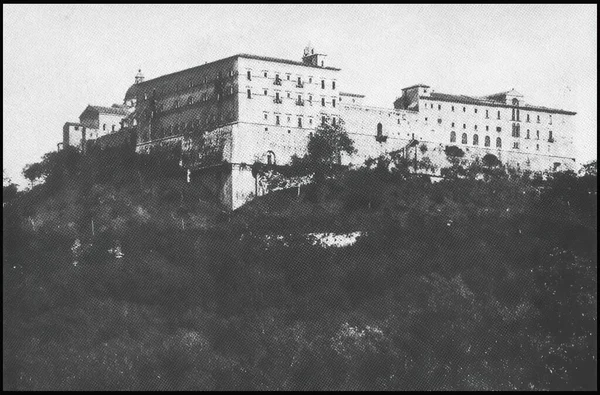 Batalha Monte Cassino 1944Battle Monte Cassino 1944 — Fotografia de Stock