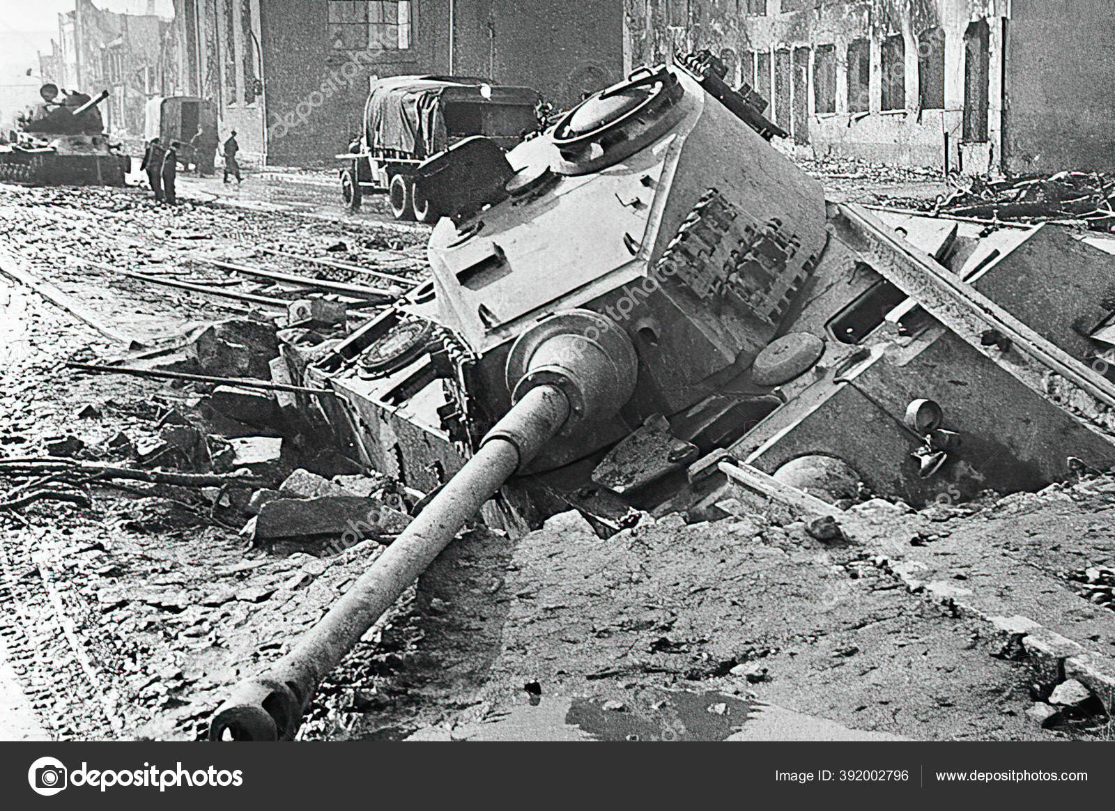 ベルリンの戦い1945年 — ストック編集用写真©DarioStudios#392002796 ベルリンの戦い1945年 — ストック編集用写真©DarioStudios#392002796