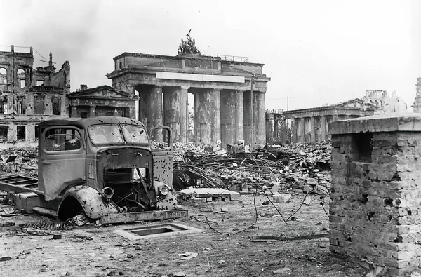 Batteln Berlin 1945 — Stockfoto