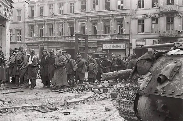 Batalha Berlim 1945 — Fotografia de Stock