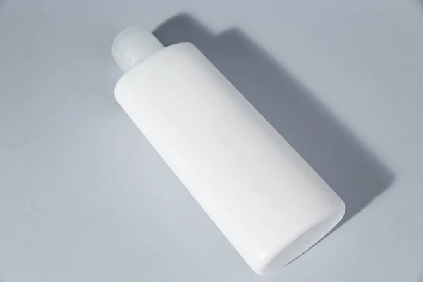 Lege mockup witte cosmetische buis pakket Cream Gel of shampoo. Klaar sjabloon voor uw design pack — Stockfoto