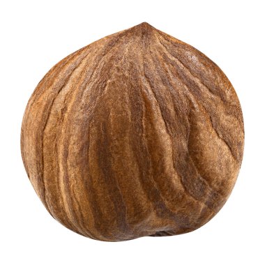 Fındık kabuğu olmadan closeup paket tasarım öğeleri izole. Beyaz arka plan üzerinde taze organik fındık. Somun makro. Koleksiyonu