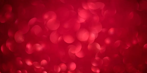 Rouge Bokeh forme ronde Journée des femmes Fond avec des paillettes lumineuses Lumières pour la Saint-Valentin, 8 mars ou la journée de l'amour. Plan studio — Photo