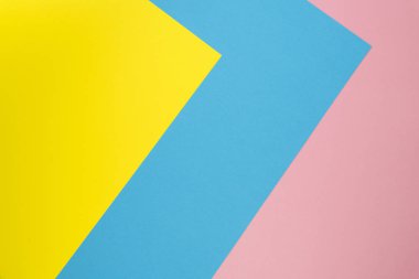 Pastel kağıt arka plan. Minimal kavram geometrik arka plan