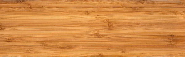 Drewniane bambusowe tło panoramiczne. Tekstura drewna bambusowego — Zdjęcie stockowe
