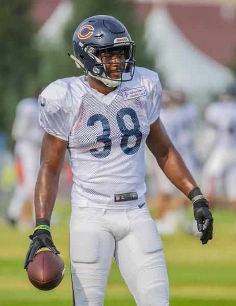 Bourbonnais Illinois Srpna 2018 Chicago Bears Výcvikový Tábor Adrian Amos — Stock fotografie