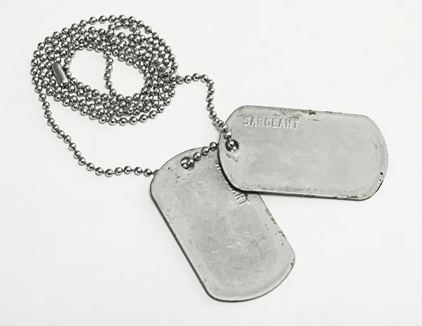 Isolado Dog Tags Fundo Branco Imagens De Bancos De Imagens Sem Royalties