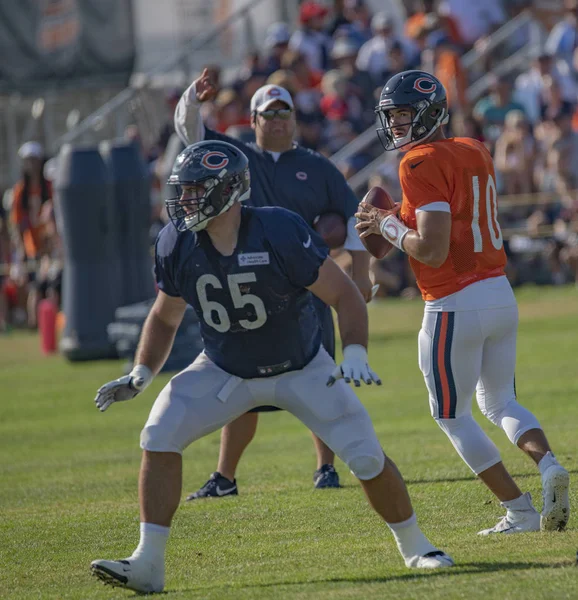 Cody Whitehair Chicago Bears Training Camp Bourbonnais Illinois Agosto 2019 — Foto Stock