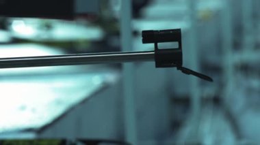 Biatlon. Tüfek atış. 2 tüfek namlu Close-up