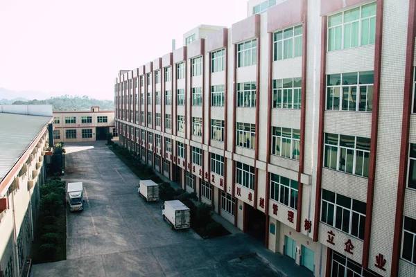 Fabryka fasad w Chinach — Zdjęcie stockowe