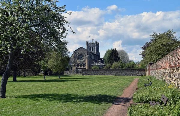 Abbaye Waltham Dans Essex Angleterre — Photo