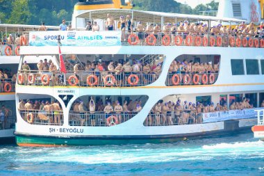 2018 Samsung Boğaz'ın çapraz-Continental yüzme yarışı Istanbul - Türkiye 2018 Samsung boğaz çapraz-Continental yüzme yarışı Istanbul - Türkiye