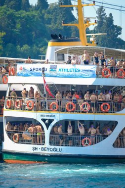 2018 Samsung Boğaz'ın çapraz-Continental yüzme yarışı Istanbul - Türkiye 2018 Samsung boğaz çapraz-Continental yüzme yarışı Istanbul - Türkiye