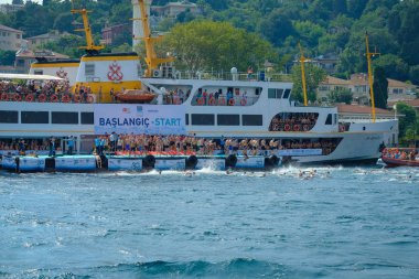 2018 Samsung Boğaz'ın çapraz-Continental yüzme yarışı Istanbul - Türkiye 2018 Samsung boğaz çapraz-Continental yüzme yarışı Istanbul - Türkiye