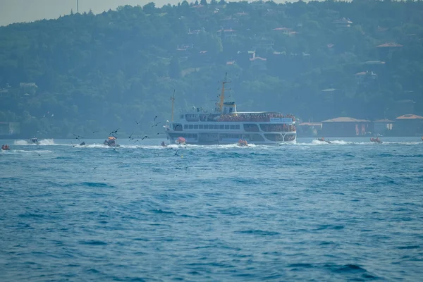 2018 Samsung Bosphorus Cross Continental Swimming Race Istambul Turquia 2018 — Fotografia de Stock