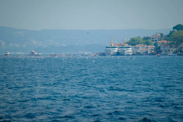 2018 Samsung Bosphorus Cross Continental Swimming Race Istambul Turquia 2018 — Fotografia de Stock