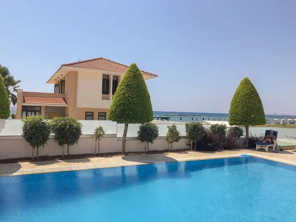 Vista Mare Dalla Villa Larnaca — Foto Stock