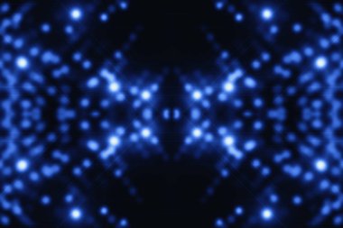 Kuantum mavisi arka plan. Dijital kobalt arka planı. Parıltı sanal doku. Parlak yüzey tasarımı. Güzel sanal gerçeklik. Kopya alanı ile soyut siber. Mikro devre yakın çekim. Dijital eleman.