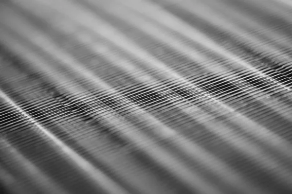 Metallic Ribbed Seamless Texture Blur Steel Pattern — 图库照片