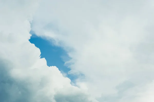 Nubes Cúmulos Cielo Azul Claro Nubes Aéreas — Foto de Stock