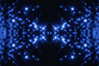 Kuantum mavisi arka plan. Dijital kobalt arka planı. Parıltı sanal doku. Parlak yüzey tasarımı. Güzel sanal gerçeklik. Kopya alanı ile soyut siber. Mikro devre yakın çekim. Dijital eleman.