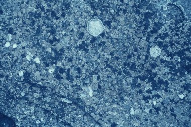 Klasik mavi arkaplan, safir renginde kabaca boyanmış duvar