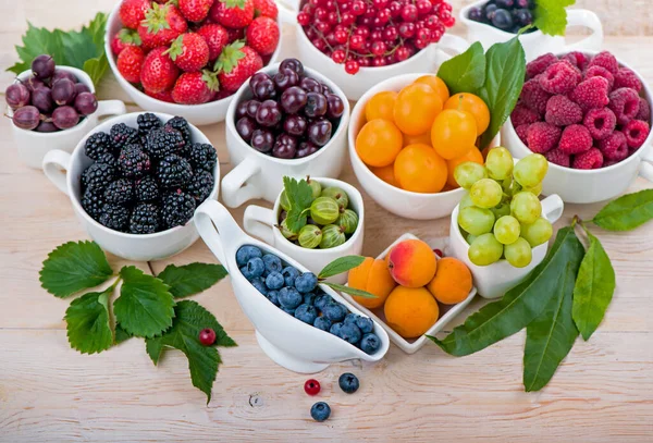 berry mix isolated on a white background