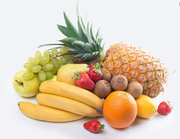 Composição Com Frutas Legumes Frescos — Fotografia de Stock