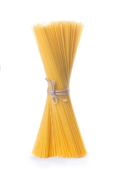 Спагетти Изолированные Белом — стоковое фото