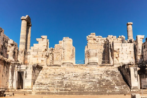 Apollonisk Templet Bäst Bevarade Templet Turkiet Ligger Didim Vid Aydn — Stockfoto