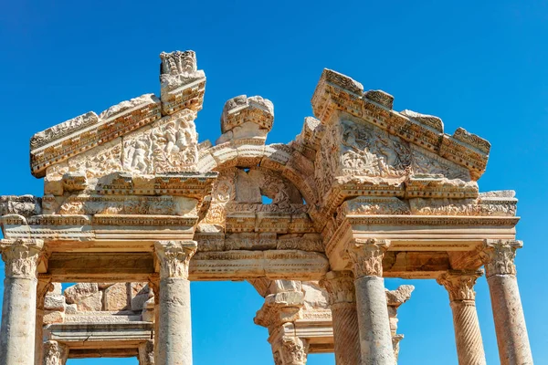 Tetrapylon Puerta Monumental Sitio Arqueológico Ciudad Helenística Afrodisias Anatolia Occidental — Foto de Stock