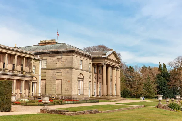 Historisches Englisches Herrschaftliches Haus Und Park Cheshire — Stockfoto