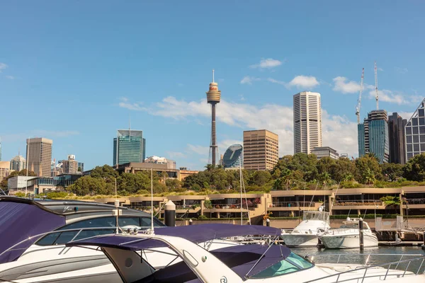 Sydney Nsw Australia April 2019 Skyline Modern Buildings Sydney Woollooooloo — Stock Photo, Image