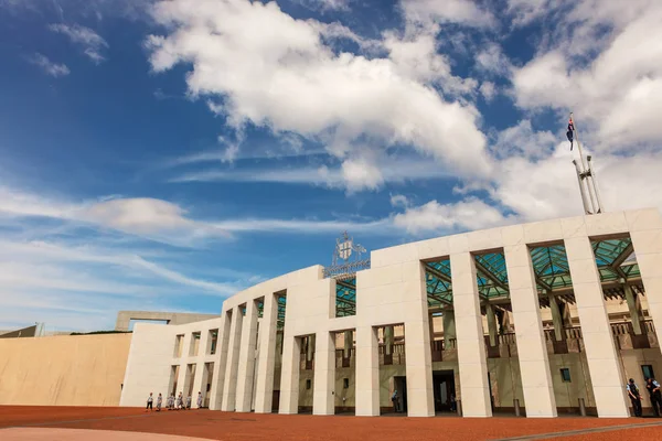 Canberra Australia Marzo 2019 Casa Del Parlamento Canberra Fue Inaugurada —  Fotos de Stock