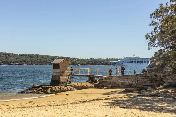 Sidney Avustralya Mart 2019 Sydney Yakınlarındaki Watson Bay Priştine Camp — Stok fotoğraf