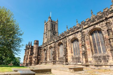 Lancaster Priory, Lancaster şehir merkezinin Ingiltere kilise Kilisesi, Lancashire, Ingiltere.
