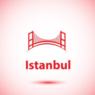 İstanbul Türkiye, ayrıntılı siluet