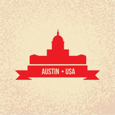 Austin USA, detaylı siluet