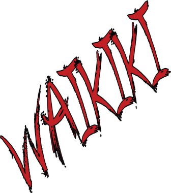 Wikiki metin işareti illüstrasyon