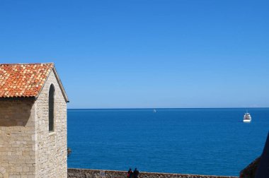 Akdeniz, mavi su, yaz, güneşli gün, sahil, Fransa