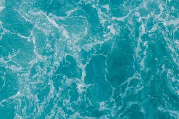 Turquesa océano verde, fondo abstracto de la naturaleza del agua —  Fotos de Stock
