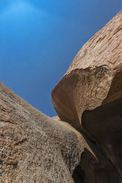 Millennial giant stones in the Iona natural park. Angola. Cunene.