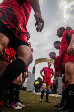 2013 - Amatör arkadaş rugby oynayan takım Pointnoire/Kongo - 18 Mayıs