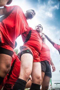 2013 - Amatör arkadaş rugby oynayan takım Pointnoire/Kongo - 18 Mayıs