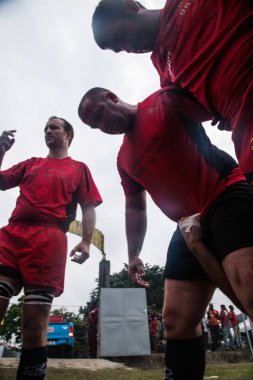 2013 - Amatör arkadaş rugby oynayan takım Pointnoire/Kongo - 18 Mayıs